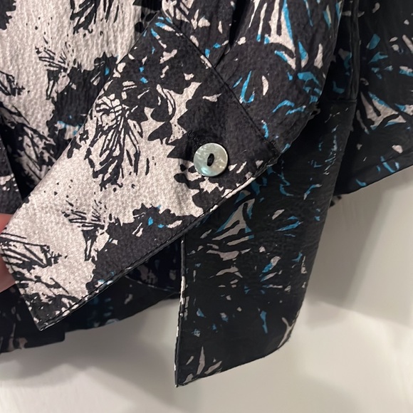 Classiques Entier Atelier Silk Button Down Blouse - Picture 5 of 8